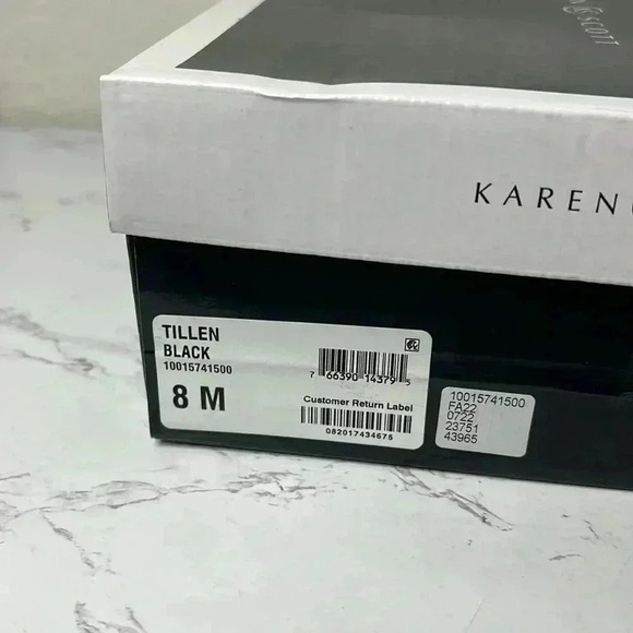 Karen Scott Womens Tillen Stretch Dressy Loafer Heels Shoes 8 M - Picture 14 of 14